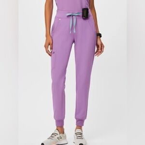 Figs Lilac Dawn Zamora Jogger Scrub Bottoms Size XL